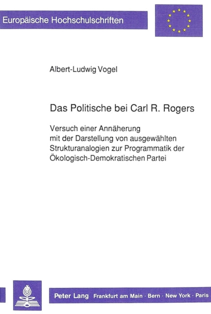 Book cover of: Das Politische bei Carl R. Rogers