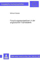 Book cover of: Forschungsperspektiven in der anglistischen Fachdidaktik