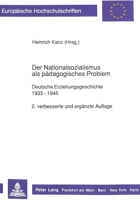 Book cover of: Der Nationalsozialismus ALS Paedagogisches Problem