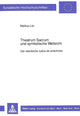 Book cover of: Theatrum Sacrum und symbolische Weltsicht