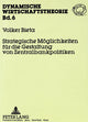 Book cover of: Strategische Moeglichkeiten fuer die Gestaltung von Zentralbankpolitiken