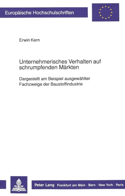 Book cover of: Unternehmerisches Verhalten auf schrumpfenden Maerkten