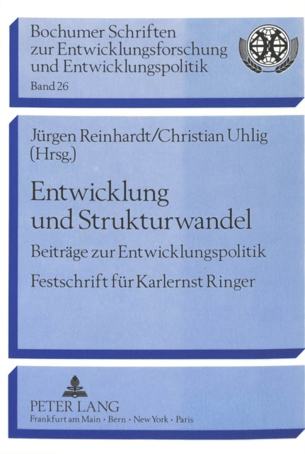 Book cover of: Entwicklung und Strukturwandel