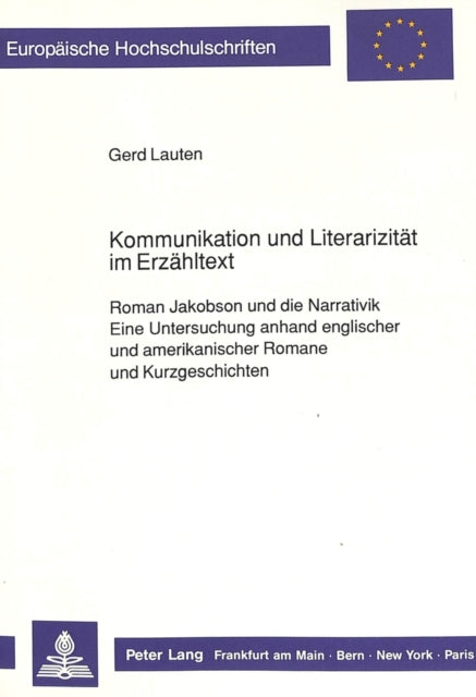 Book cover of: Kommunikation und Literarizitaet im Erzaehltext