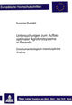 Book cover of: Untersuchungen zum Aufbau optimaler Agroforstsysteme in Rwanda