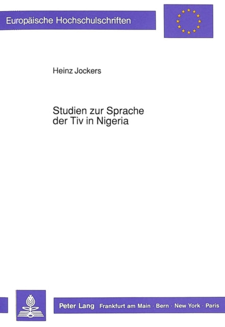 Book cover of: Studien zur Sprache der Tiv in Nigeria