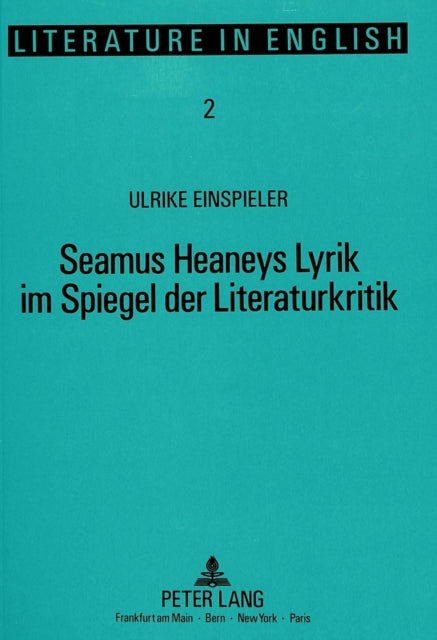 Book cover of: Seamus Heaneys Lyrik im Spiegel der Literaturkritik