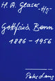 Book cover of: Gottfried Benn 1886 - 1956. By: Glaser