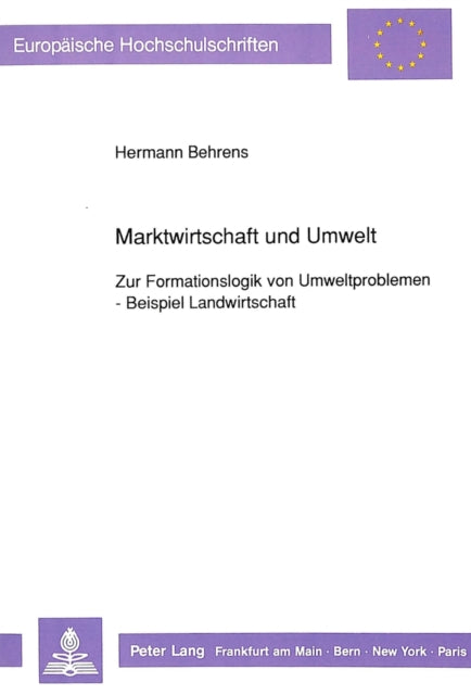 Book cover of: Marktwirtschaft und Umwelt