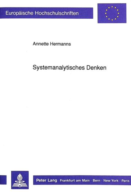 Book cover of: Systemanalytisches Denken