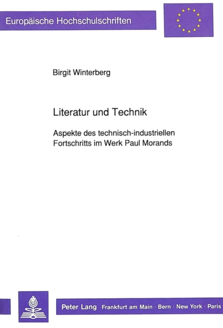 Book cover of: Literatur und Technik