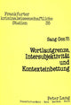 Book cover of: Wortlautgrenze, Intersubjektivitaet und Kontexteinbettung