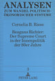 Book cover of: Reagans Richter: Der Supreme Court in der Innenpolitik der 80er Jahre