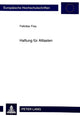 Book cover of: Haftung fuer Altlasten