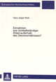 Book cover of: Einnahmen aus nichtselbstaendiger Arbeit auerhalb des Dienstverhaeltnisses?