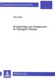 Book cover of: Druckprivileg und Urheberrecht im Herzogtum Nassau