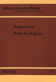 Book cover of: «Ratio» bei Cicero