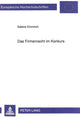 Book cover of: Das Firmenrecht im Konkurs