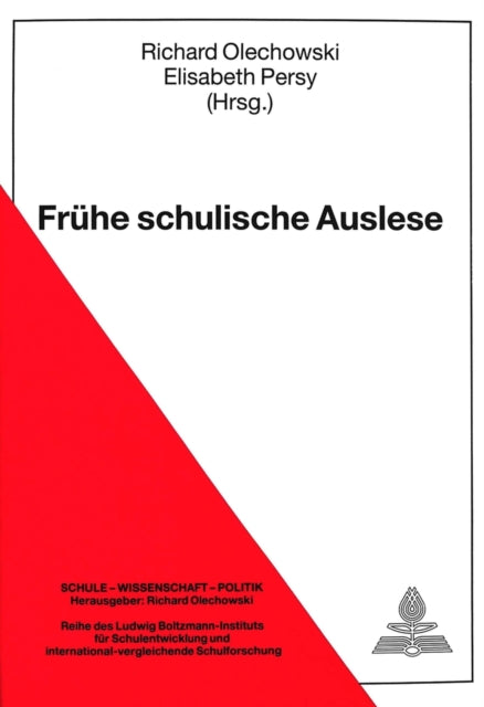Book cover of: Fruehe Schulische Auslese