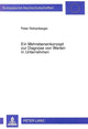 Book cover of: Ein Mehrebenenkonzept zur Diagnose von Werten in Unternehmen