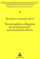 Book cover of: Vorvertragliche «obligation de renseignements» im franzoesischen Recht
