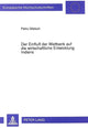 Book cover of: Der Einflu der Weltbank auf die wirtschaftliche Entwicklung Indiens