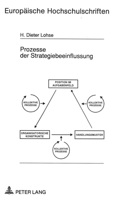 Book cover of: Prozesse der Strategiebeeinflussung
