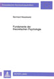 Book cover of: Fundamente der theoretischen Psychologie