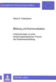 Book cover of: Bildung und Kommunikation