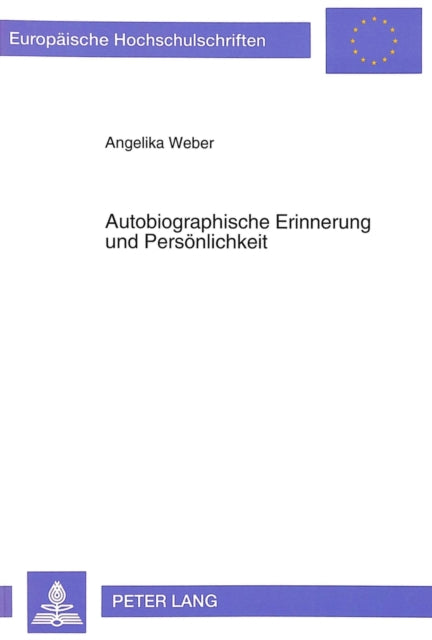 Book cover of: Autobiographische Erinnerung und Persoenlichkeit