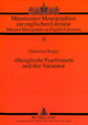 Book cover of: Altenglische Paarformeln und ihre Varianten