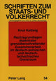 Book cover of: Rechtsgrundlagen dezentraler grenzueberschreitender Zusammenarbeit im deutsch-polnischen und deutsch-tschechischen Grenzraum
