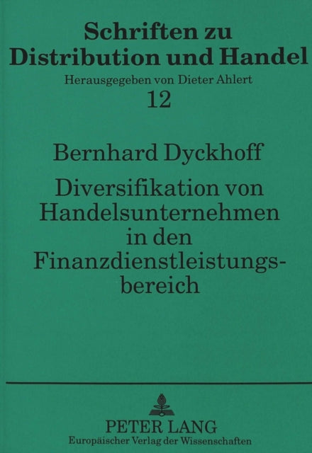 Book cover of: Diversifikation von Handelsunternehmen in den Finanzdienstleistungsbereich