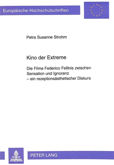 Book cover of: Kino der Extreme