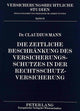 Book cover of: Die zeitliche Beschraenkung des Versicherungsschutzes in der Rechtsschutzversicherung