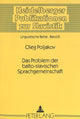 Book cover of: Das Problem der balto-slavischen Sprachgemeinschaft