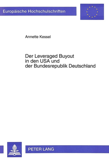 Book cover of: Der Leveraged Buyout in den USA und der Bundesrepublik Deutschland