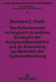 Book cover of: Das Rollenkonzept im Vergleich zu anderen Strategien der Komplexitaetsreduktion und die Anwendung bei Methoden der Systementwicklung