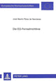 Book cover of: Die EG-Fernsehrichtlinie