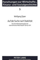 Book cover of: Auf der Suche nach Stabilitaet. By: Wolfgang Zipser