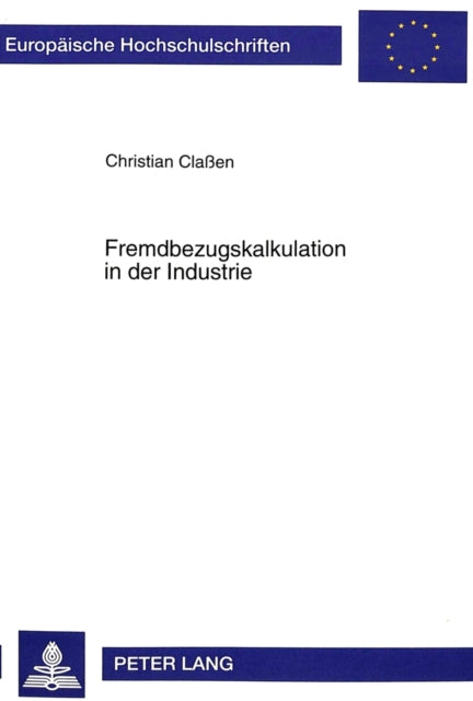Book cover of: Fremdbezugskalkulation in der Industrie