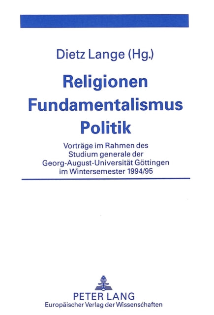 Book cover of: Religionen - Fundamentalismus - Politik