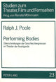 Book cover of: Performing Bodies