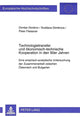 Book cover of: Technologietransfer und oekonomisch-technische Kooperation in den 90er Jahren