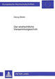 Book cover of: Der strafrechtliche Versammlungsschutz