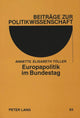 Book cover of: Europapolitik im Bundestag