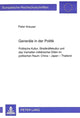 Book cover of: Generaele in der Politik