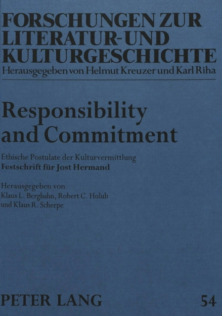 Book cover of: Responsibility and Commitment