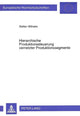 Book cover of: Hierarchische Produktionssteuerung vernetzter Produktionssegmente