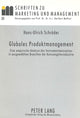 Book cover of: Globales Produktmanagement